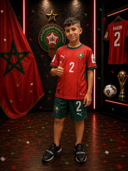 طقم منتخب المغرب حكيمي